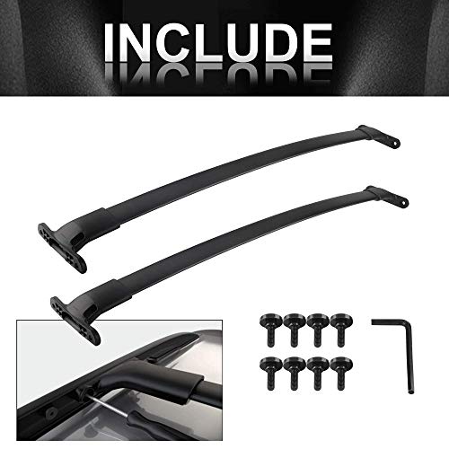 Richeer AM29633 Roof Rack Cross Bars For 2016-2019 Explorer With Side Rails,Cargo Racks Rooftop Luggage Canoe Kayak Bicycle Roof Bag thumb #5