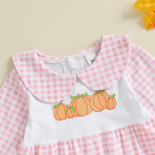 Kuriozud My First Halloween Baby Girl Boy Outfit Newborn Pumpkin Jumpsuit Romper Halloween Footie Pajamas Coming Home Outfit3