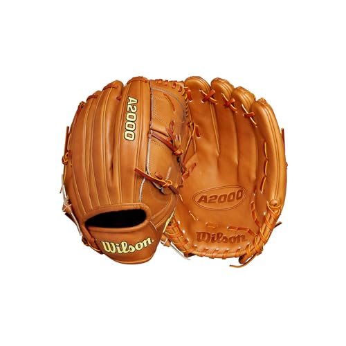 Wilson 2024 Baseball Classics Series A2000 B2 12” Pitcher’s Baseball Glove - Left Hand Throw, Saddle Tan