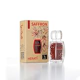 Herati Premium Saffron 1 Grams Superior Saffron Threads, Premium grade Saffron, Super Negin, All-Red, Spice for all Culinary Uses Paella, Risotto, Tea's, Milk's