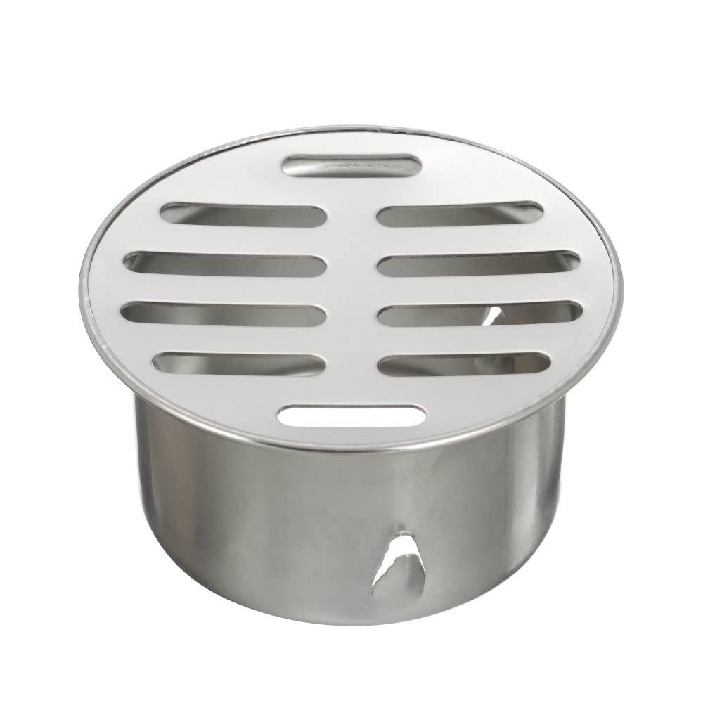 Buy Antiblocking Round Stainless Steel Drainage Plumbing Fitting Rain