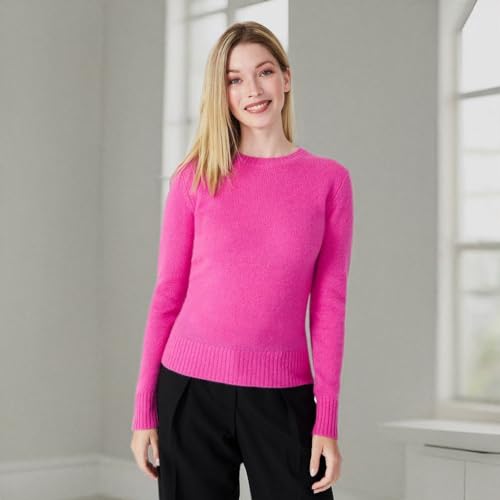 Image of Cashmere Crew Neck Sweater by Style Republic