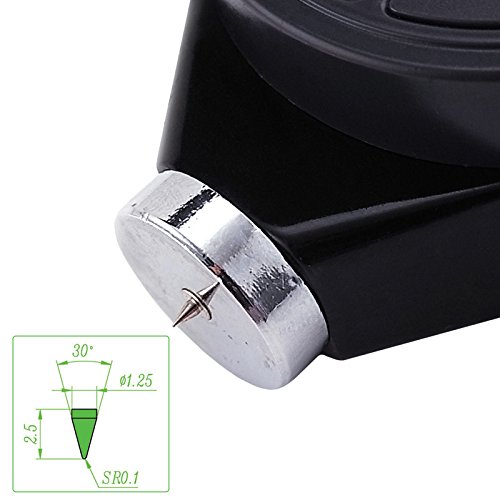 Digitaler 0-100HD Shore D Härte Durometer Maßstab für Gummi, Reifen und Kunststoff (D)