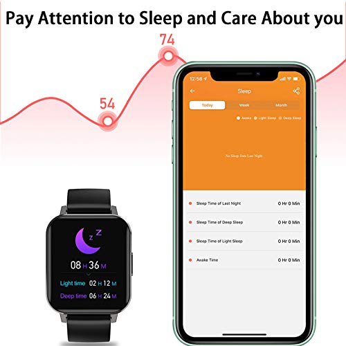 Orologio Intelligente Uomo Donna,Impermeabile