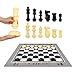 ELONGDI Giant Outdoor Chess Set Oversized Plastic Chess Pieces with Bases Lightweight 71