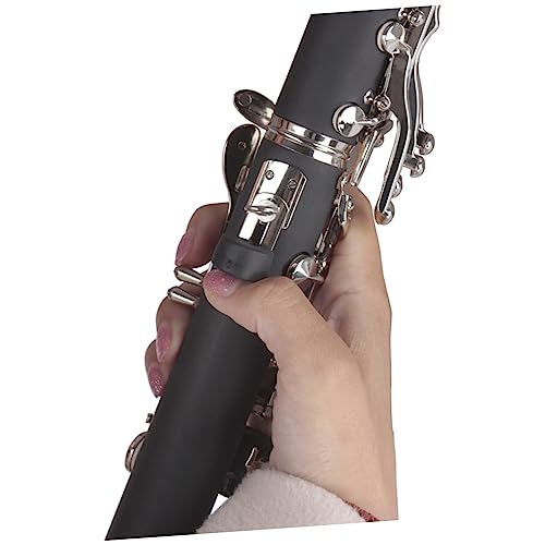 ERINGOGO 5 Pack Clarinet Thumb Rest Pad Soft Rubber Riser for Thumbs White Clarinet Protector for Music Instruments