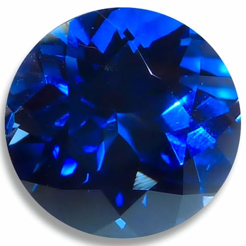 Saphir bleu rond brillant la pierre idéale pour personnaliser vos bagues de fiançailles