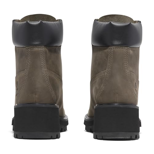 Timberland Timberland Women's Kinsley Mid Lace Up Waterproof Boot, Olive Full Grain, 7 Medium