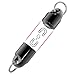 KeySmart MagConnect - Fixation rapide et sécurisée des clés à votre sac à dos, sac à main et ceinture - Accès facile aux clés (1 Pack, Noir)