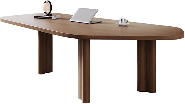 Computer Desk Office Desk Modern Solid Wood Special-Shaped Study Desk, Suitable for Computer Workbench in Company Office Area Vanity Desk Gaming Desk Office Desks180x80x75cm
