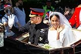 Home Comforts Prince Harry Meghan Markle Royal Wedding Banner - 02 - Vintage Art Reproduction, Wall Décor (11x17 inches) - Laminated Poster with Bright Colors and Vivid Details.