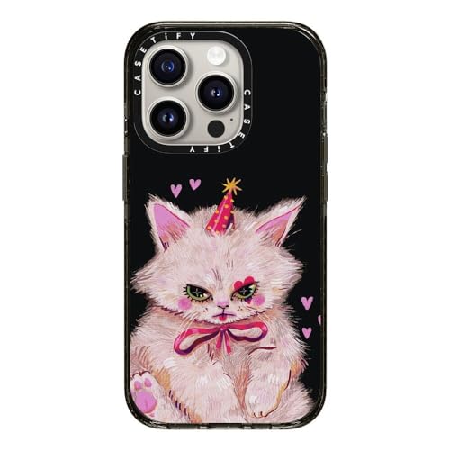 Coque de protection militaire iPhone 15 Pro CASETiFY Impact chat - 2