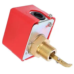 A K Homes-Brass Water Flow Switch, Water Flow Switch Functional High Sensitivity Upgraded with Long Service Time for Water Treatment System for Engineer