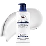 Eucerin UreaRepair 10% Urea Intensive Feuchtigkeitslotion 400 ml, Körpercreme spendet 72h intensive Feuchtigkeit für raue, trockene Haut, Hautpflege mit Urea und Ceramiden lindert Juckreiz