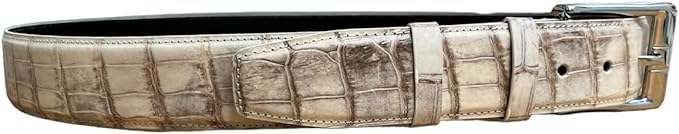 Genuine alligator leather belts buckcle for men crocodile skin belt mens4