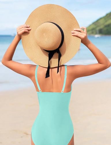 Image of Girls Swimsuit Adjustable Straps Cut Out One Piece Bathing Suit with Solid Color Cover Up Skirt Girls' Swimwear 5-16Y