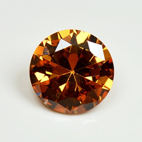 Oxyde de zirconium rond 4 carats de qualité AAA pour création de bijoux - 4