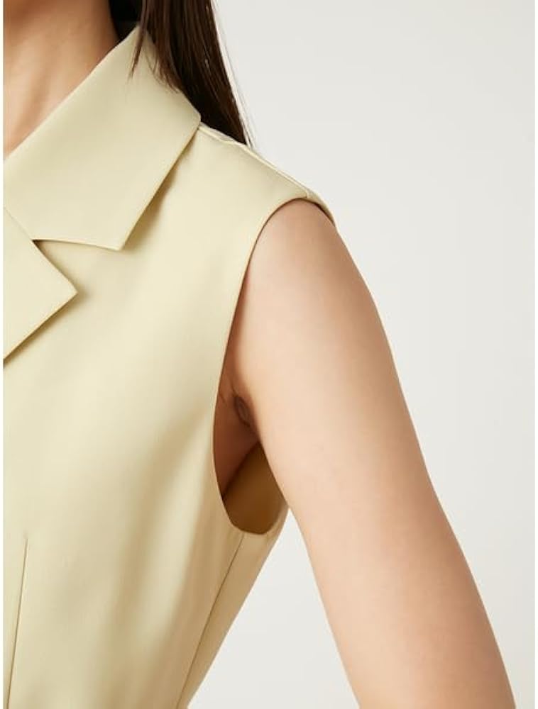 Amazon.co.jp: [フレイ アイディー] ドレープテーラードジレワンピース