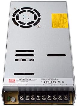 LRS-600-36 600W 36V 16.6A AC-DC Single OutputSwitching Power Supply - Designed for Industrial Automation and Mechanical Equipment