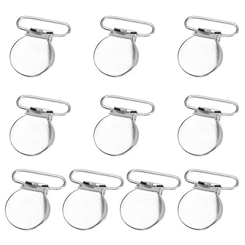 DOITOOL 10pcs Metal Clip Belt Buckles Animal Design Webbing Buckle Clips for Baby Toys