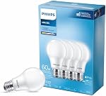 Philips 463398 Led 60W A19 Lumière du jour non dimmable(5000K)-4 Nombre
