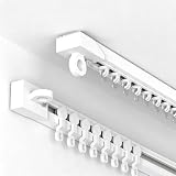 Binario Tenda Soffitto, Binario per Tende a Parete,Ceiling Mount,500cm