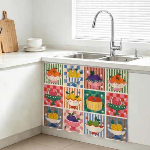 Pieple Fruit Patchwork Cabinet & Sink Skirt 28