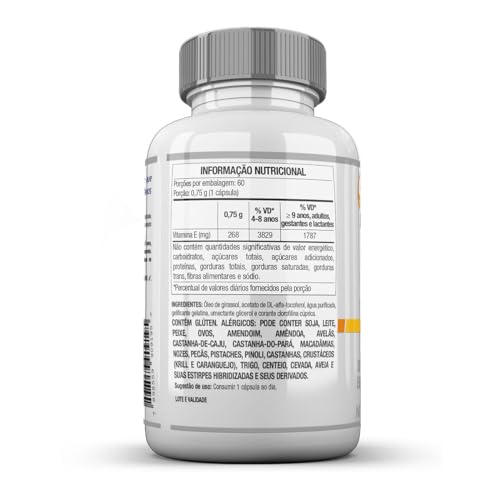 Revigoran Vitamina E 400UI 60 Cápsulas, Nutrends