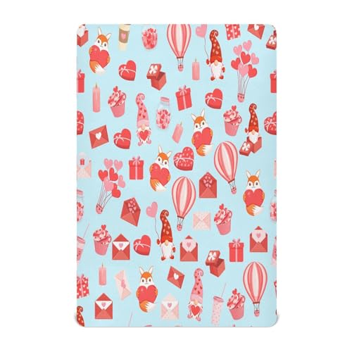 Ttgoth Sábana Bajera Ajustable para Cuna para niños y niñas, sábana de Punto Jersey para Cuna de bebé, sábana para Cuna estándar para Cuna y colchón de Cama Infantil, acogedora, Suave, Transpirable,