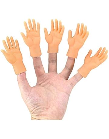 muñecos para los dedos