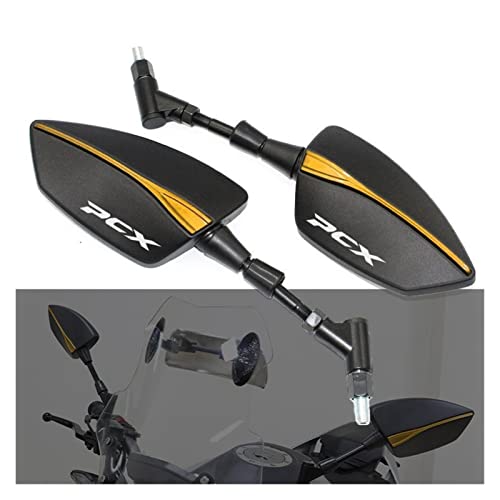 Espejo retrovisor para manillar con amplio ángulo visual para Honda PCX 7