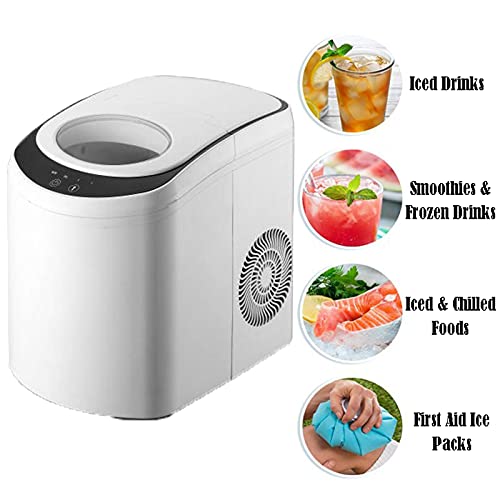 Máquina de Hielo Compacta para Cubos Pequeños miniatura 3
