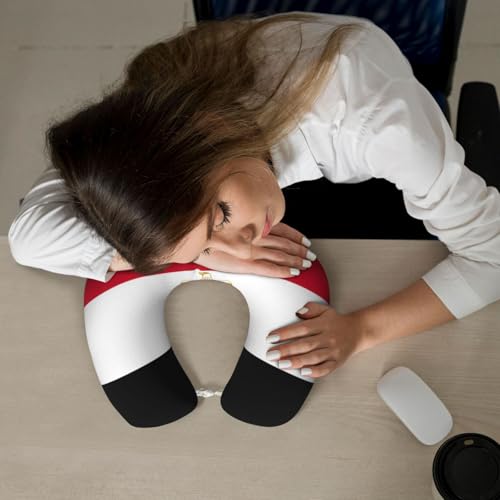 Almohada cervical de poliéster negra tamaño único miniatura 7