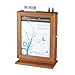 Safco Customizable Suggestion Box - 10-1/2 X5-3/4 X14-1/2 - Mahogany
