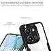 Ephoou for Xiaomi Redmi 15C 171mm Clear Case with Screen Protector, Dual Layer Full Body Shockproof Dustproof All-Inclusive Cover Case for Redmi 15C QB-Black