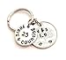 25 Years and Counting, Handmade Key Chain, 25th Anniversary, Gift for Husband, Gift for Wife, Wedding Year Quarter, Silver Anniversary