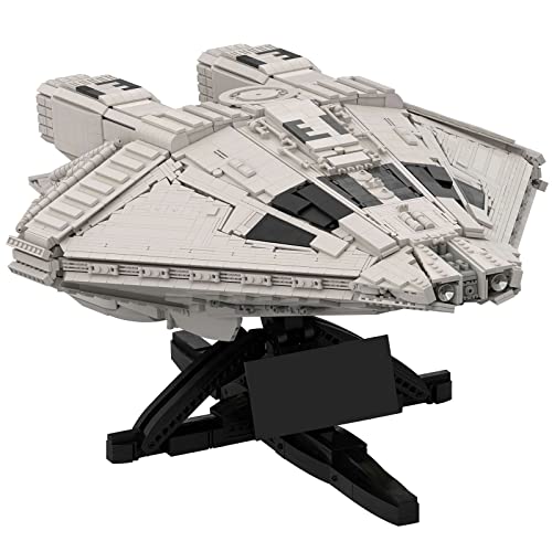 YLPCK Technik Raumschiff Modell, 8042 Teile Groß Sci-Fi Sternenzerstörer Bausteine MOC-87504 Der Narcissus UCS Super…