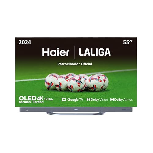 Haier OLED Smart TV 55" H55C900UX con Dolby Vision y Atmos