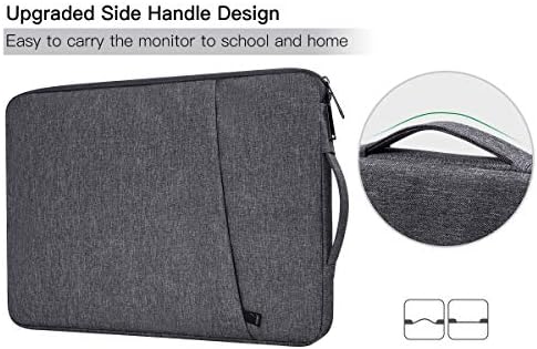 Portable Monitor Case 17.3 Inch, Carrying Computer Bag Compatible with ASUS ViewSonic Portable Monitor, Space Grey - 4