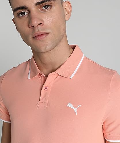 Image of Puma Men's Solid Slim Fit T-Shirt