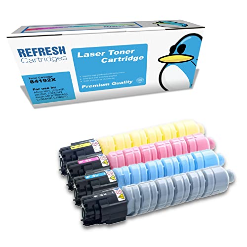 Refresh Cartridges Remanufactured Toner Cartridge Replacement for Ricoh MPC2503 (Multi-Colour)