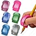 The Pencil Grip Crossover Grip Ergonomic Writing Aid for Righties and Lefties, 6 Count Metallic Colors (TPG-17706)