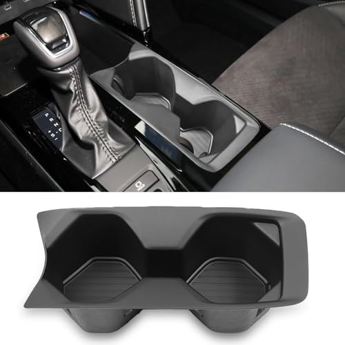 Porte-gobelet pour Camry 2025 Yumzeco en silicone premium noir accessoires intérieur LE
