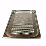 Die Behälter bestehen aus hochwertigem Edelstahl. Somit wird die Wärme gut geleitet und gleichmäßig verteilt. Auf Grund seiner glänzenden Silber-Optik wird das Gesamtbild jedes Buffets aufgewertet.