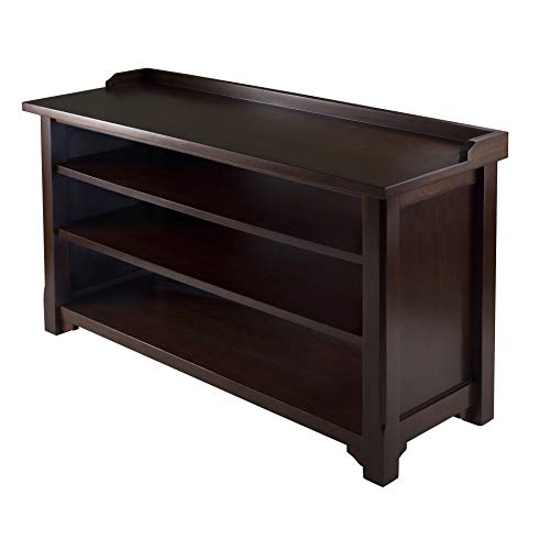Winsome Dayton Bench, Antique Walnut