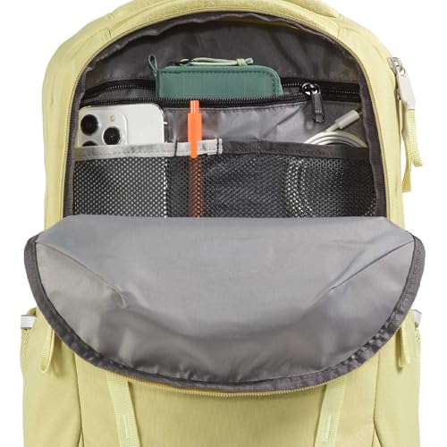 Image of The North Face Women's Vault Everyday Laptop Backpack - Commuter Travel Bag, Water-Repellent, Spacious Main Compartment, Pear /Lemon Mist, One Size