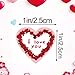 Valentine's Day Stickers - 500 Pcs Love Heart Stickers for Gifts & Decoration