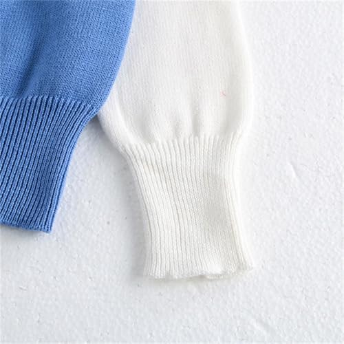 Toddler Boys Girls Cotton Sweater Autumn Winter Warm Bottoming Slim Fit Pullover Kids Long Sleeve Crewneck Tops2