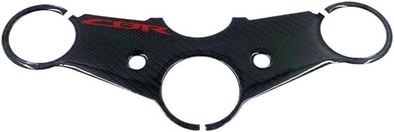 Tank Traction Pad for CBR600 CBR 400 F4i 1999-2012 Motorcycle Carbon Fiber Decal Sticker Pad for Triple Tree Clamp Upper Front Protector