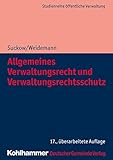 Allgemeines Verwaltungsrecht und Verwaltungsrechtsschutz (DGV-Studienreihe Öffentliche Verwaltung)